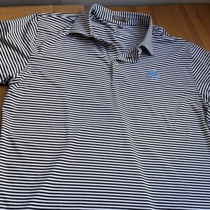 Peter Millar striped polo size xl Belfair golf